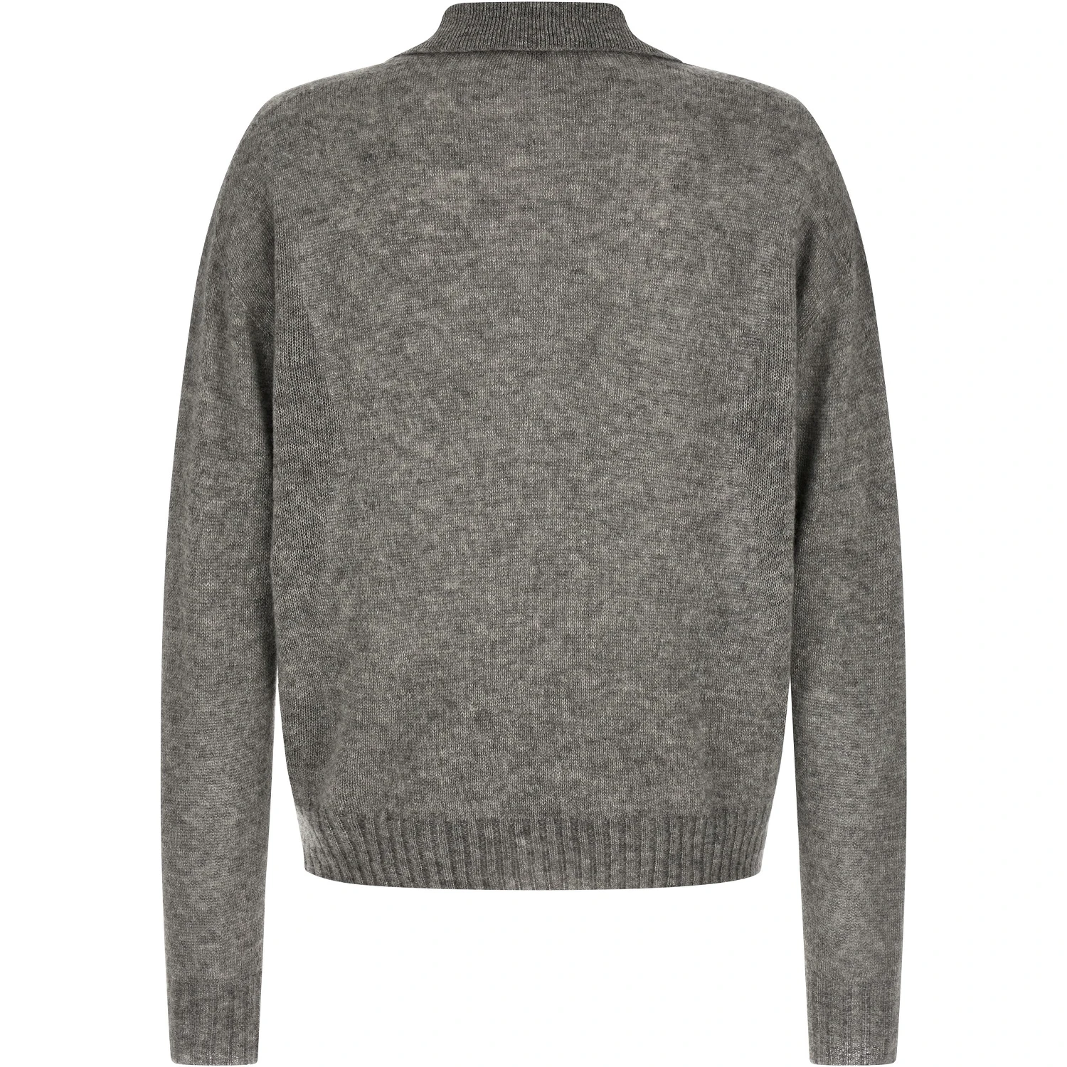 Gray Cashmere Cardigan