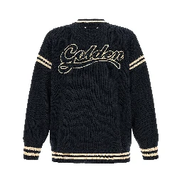 Blue Cotton Cardigan