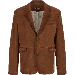 Brown Lamb Leather Leather Jacket