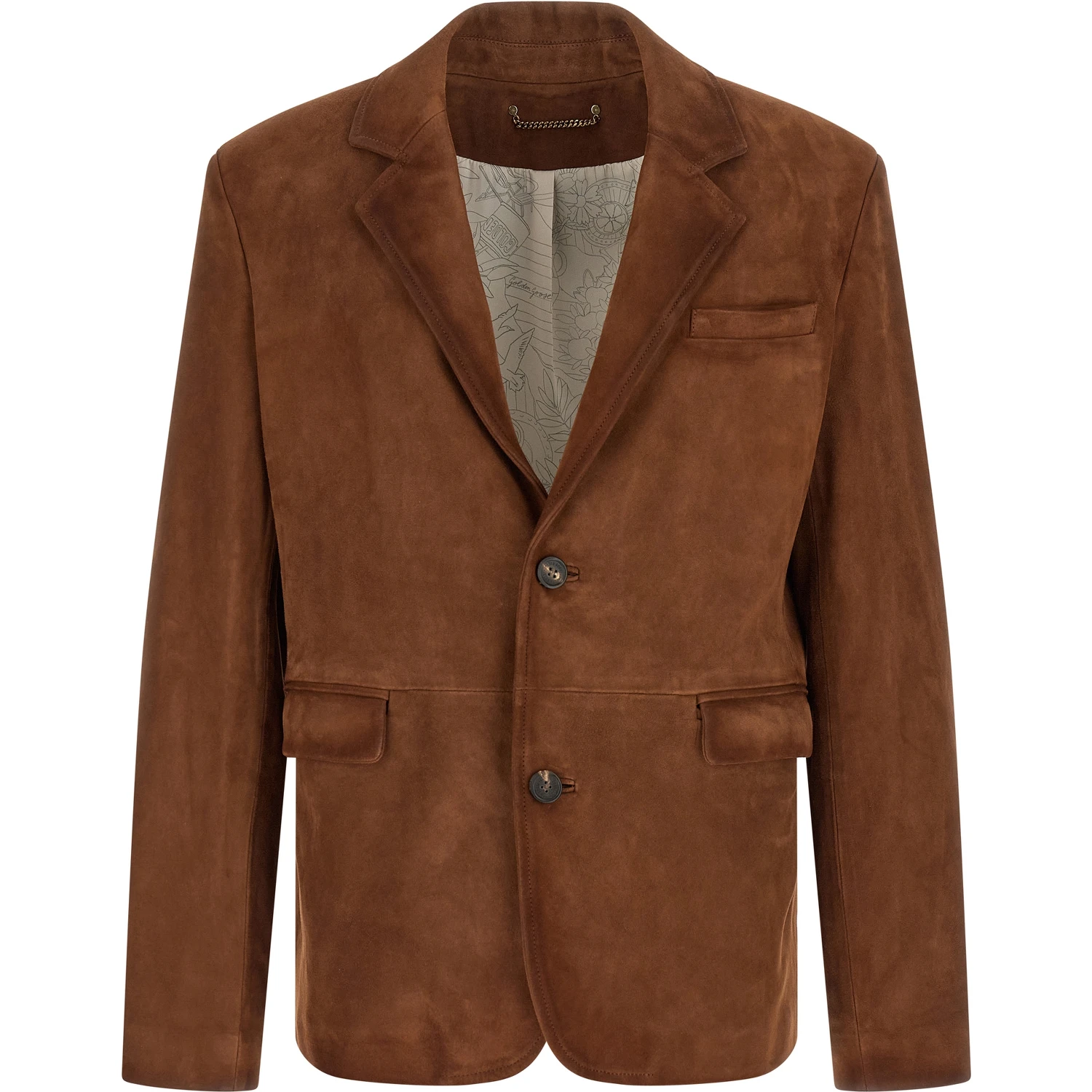 Brown Lamb Leather Leather Jacket