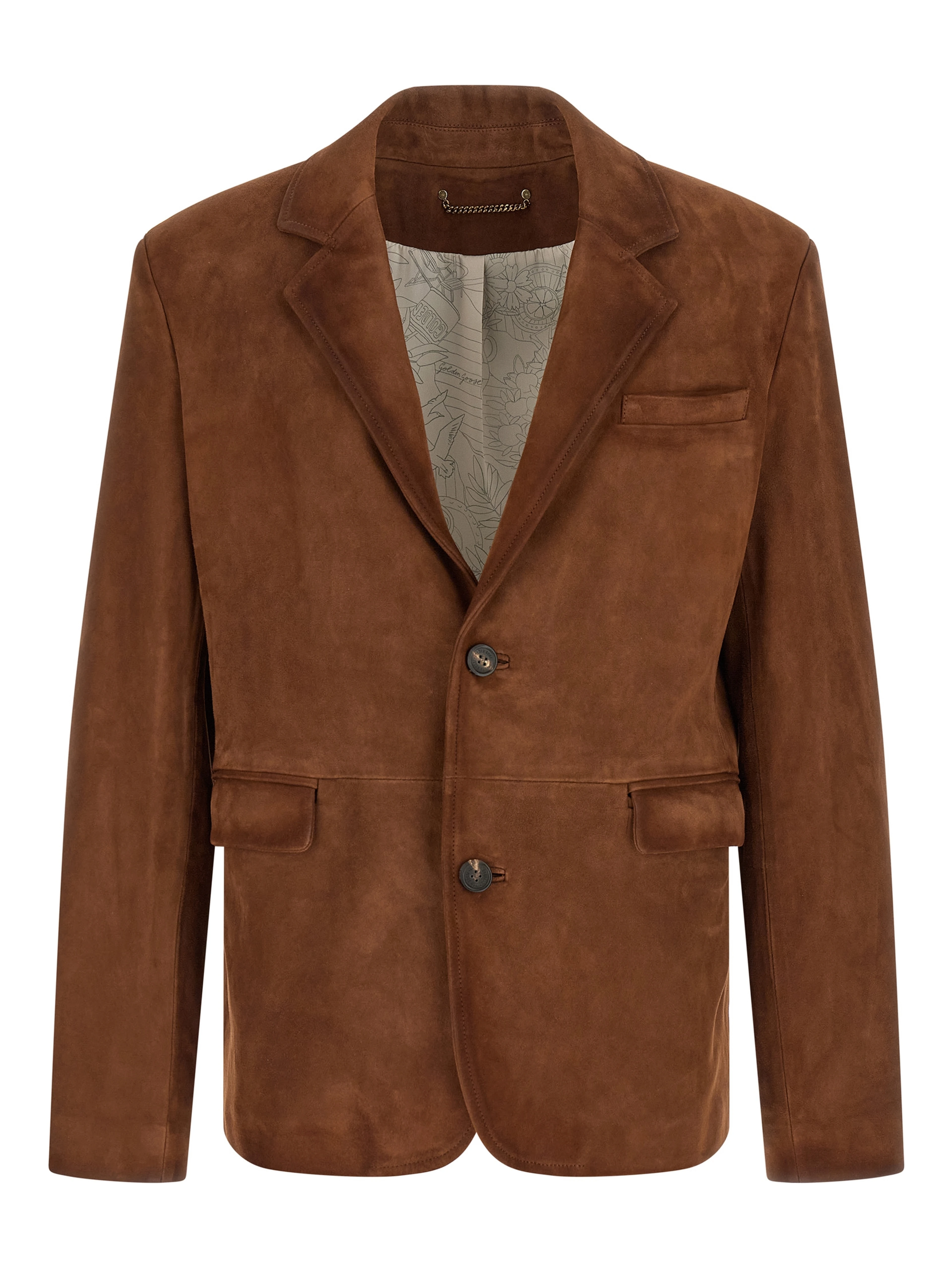 Brown Lamb Leather Leather Jacket