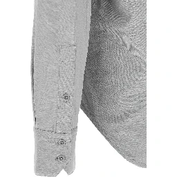 Gray Silk Blouse