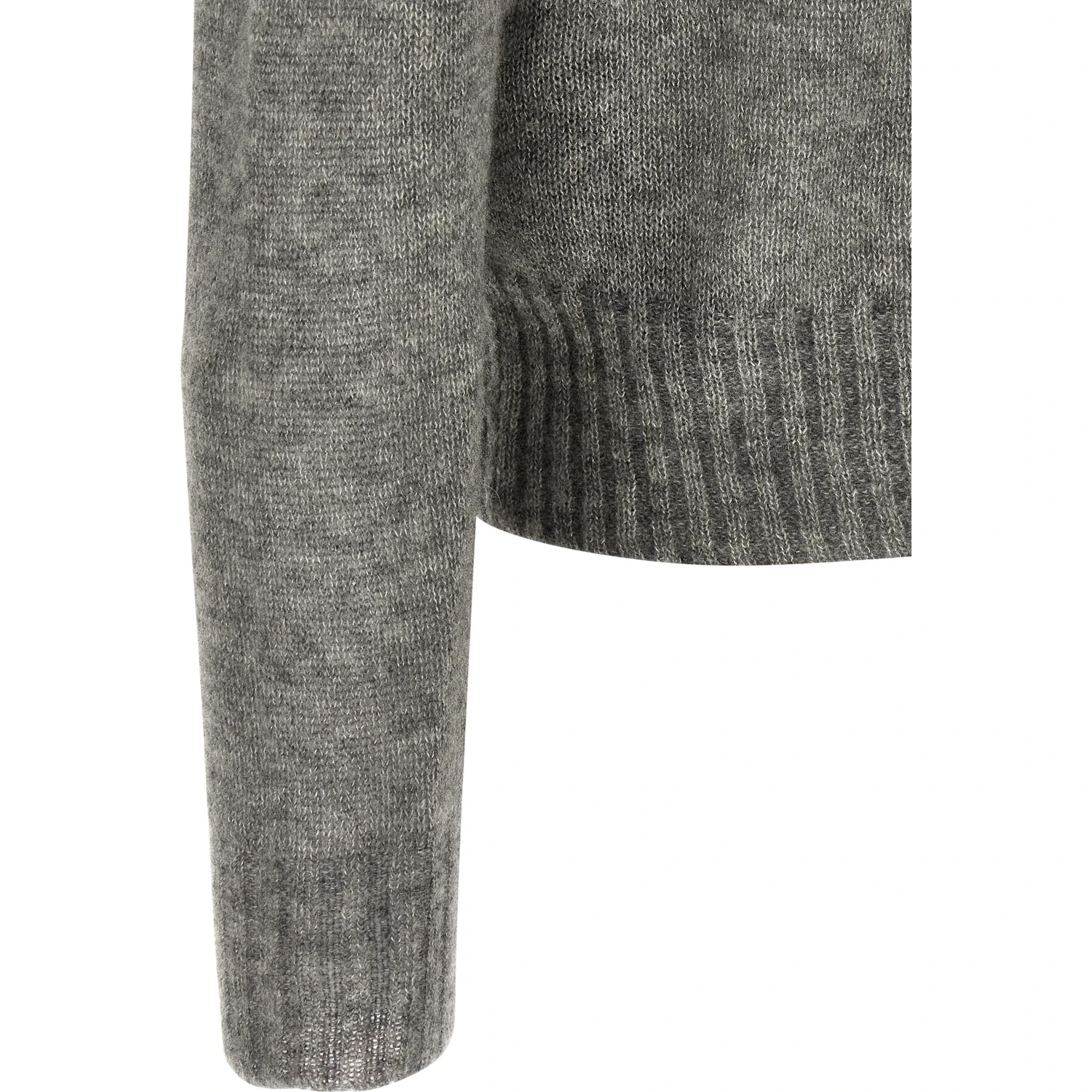 Gray Cashmere Cardigan