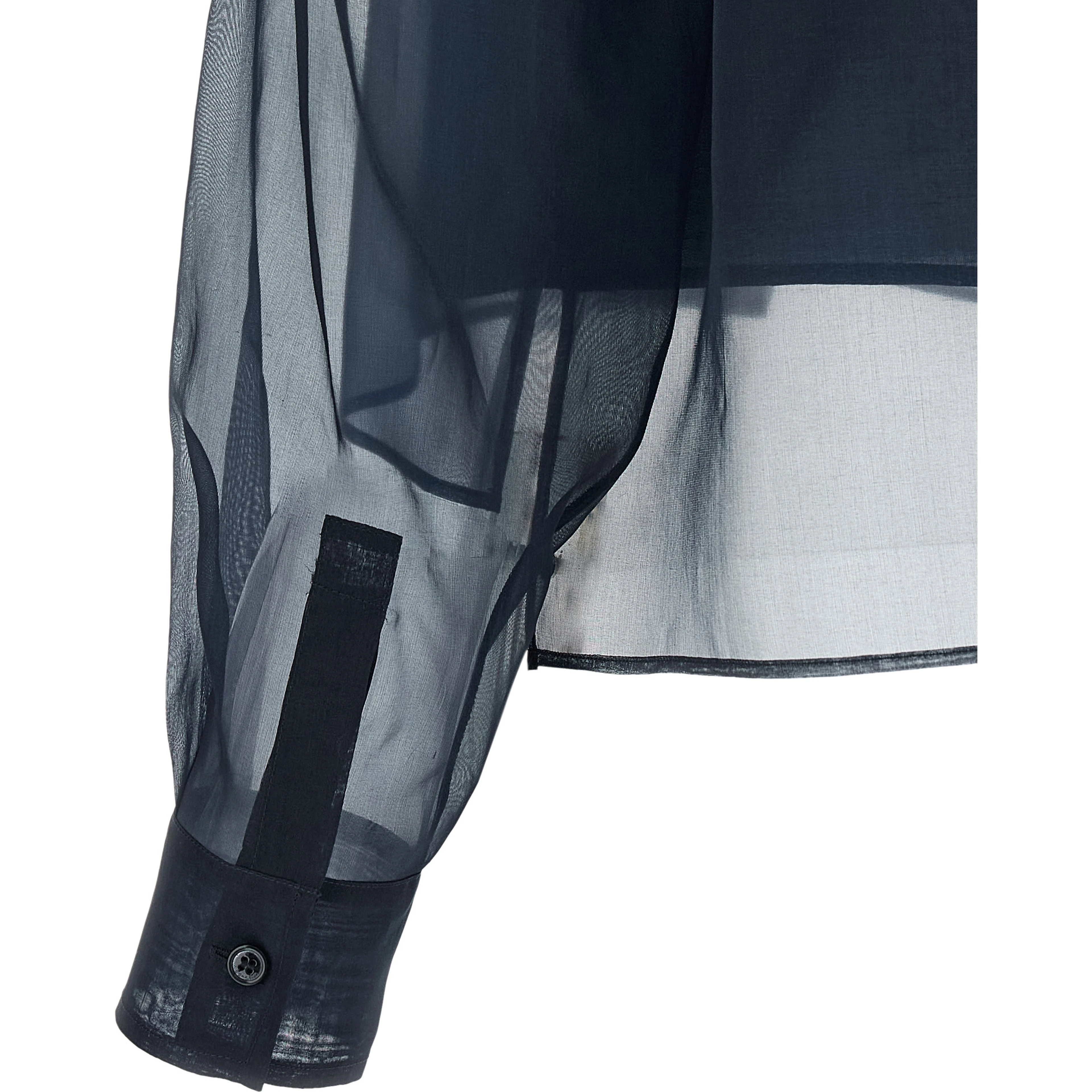 Blue Cotton Blouse