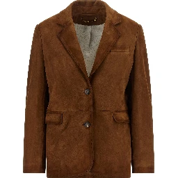 Brown Lamb Leather Leather Jacket