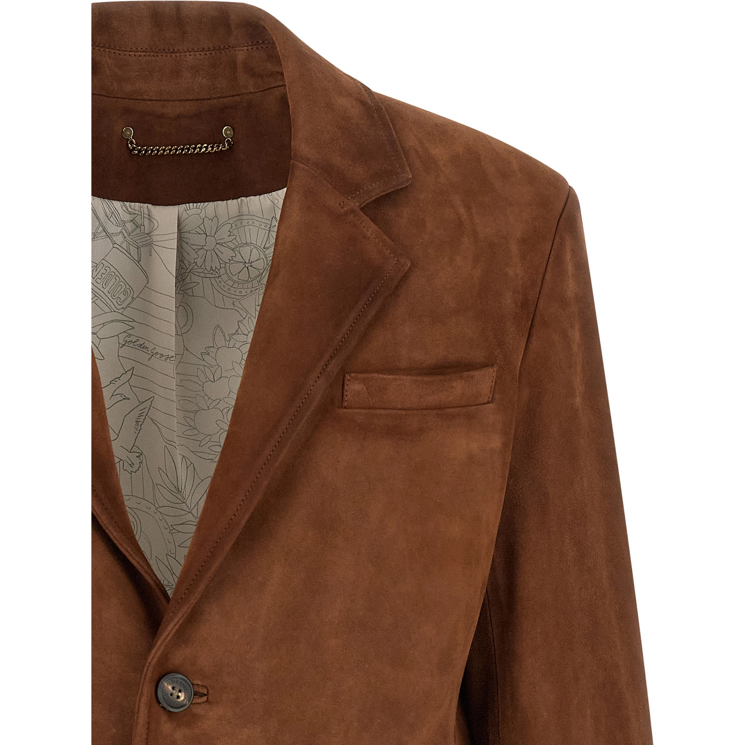 Brown Lamb Leather Leather Jacket