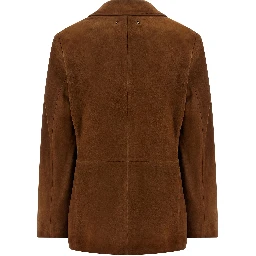 Brown Lamb Leather Leather Jacket