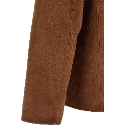 Brown Lamb Leather Leather Jacket