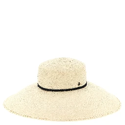Beige Fabric Sunhat