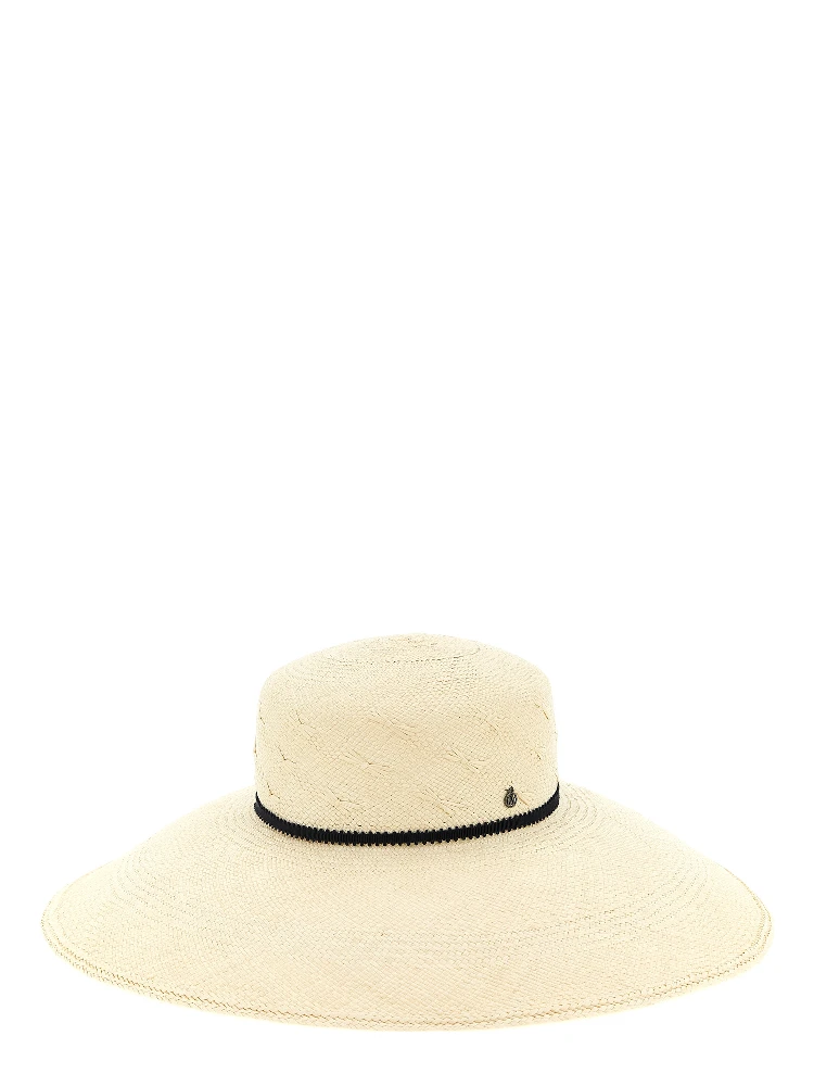 Beige Fabric Sunhat