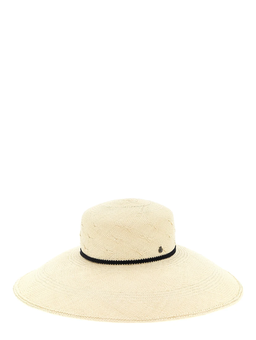 Beige Fabric Sunhat