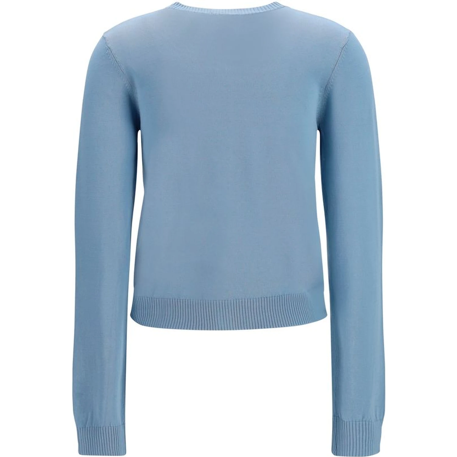 Blue Cotton Cardigan
