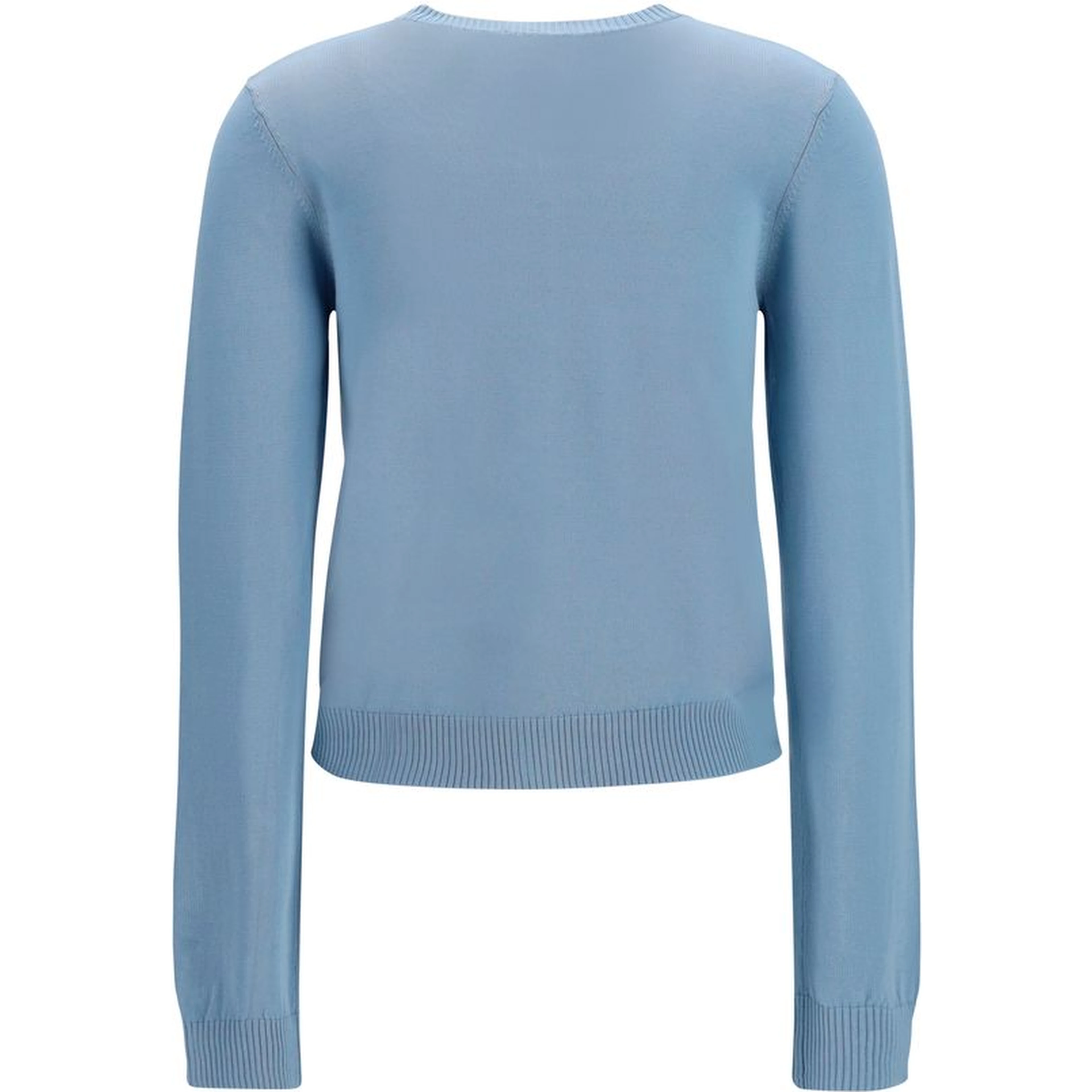 Blue Cotton Cardigan