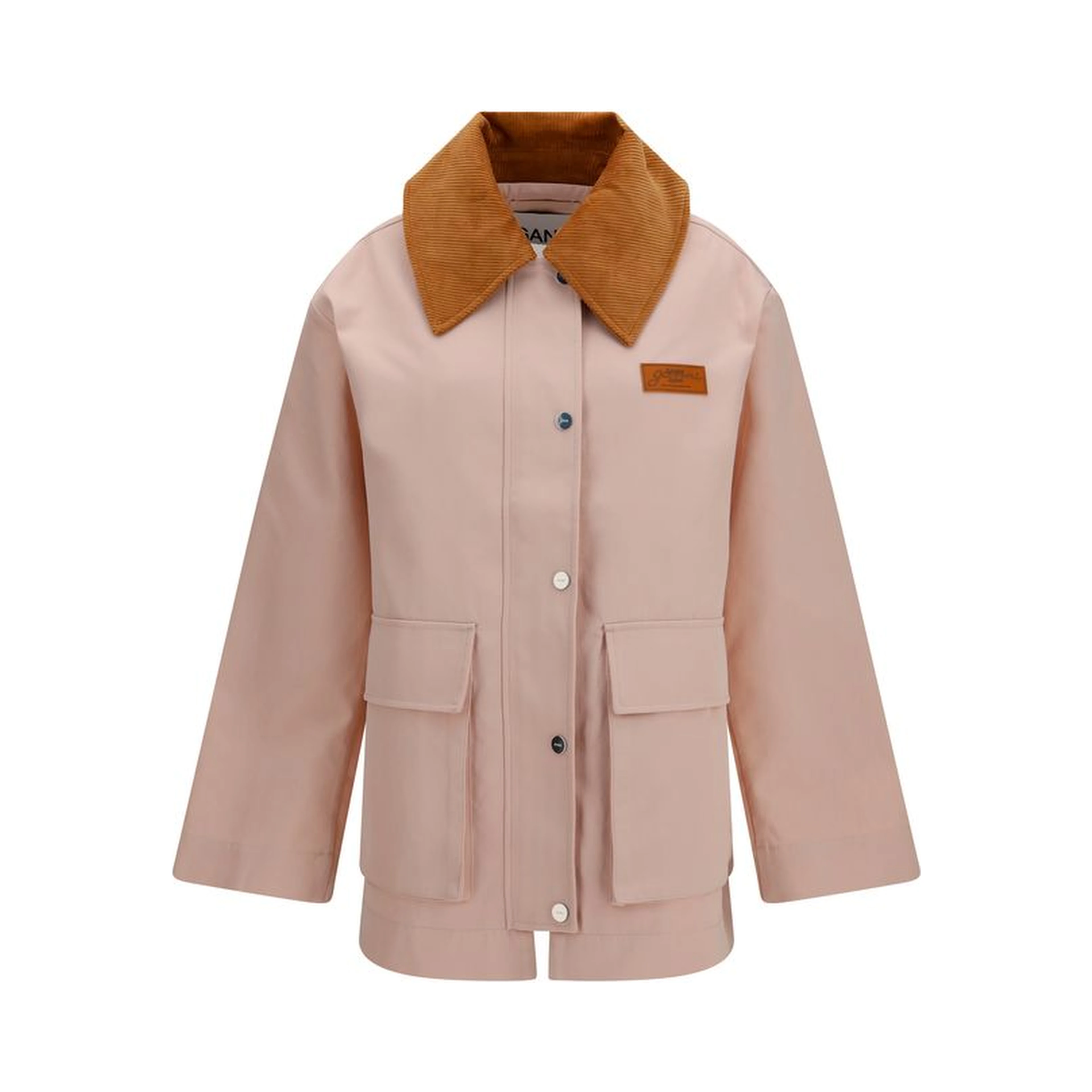 Multicolor Polyester Full-Length Jacket