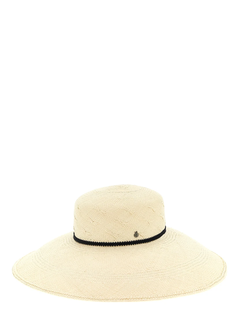 Beige Fabric Sunhat