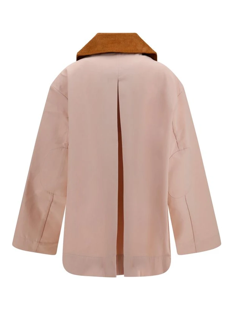 Multicolor Polyester Full-Length Jacket alternative