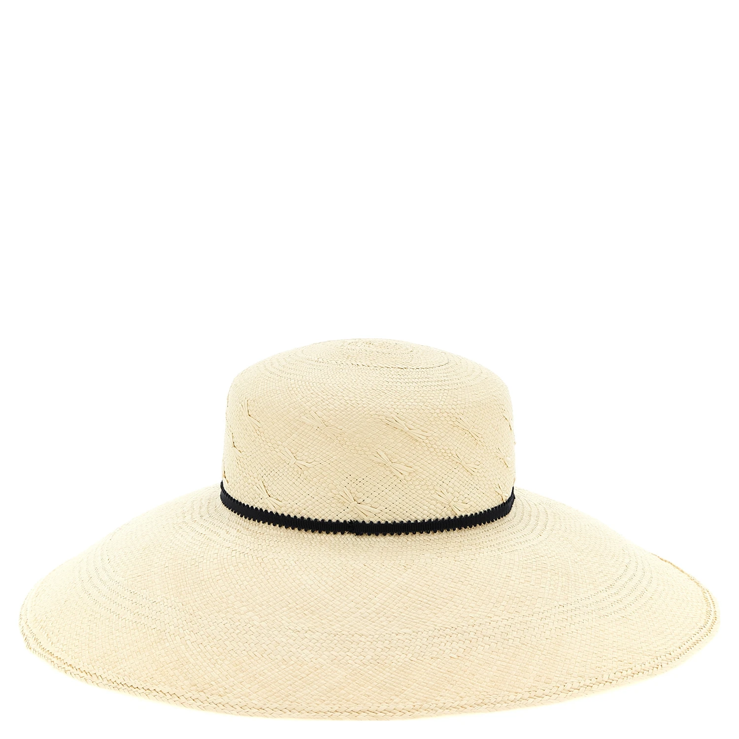 Beige Fabric Sunhat