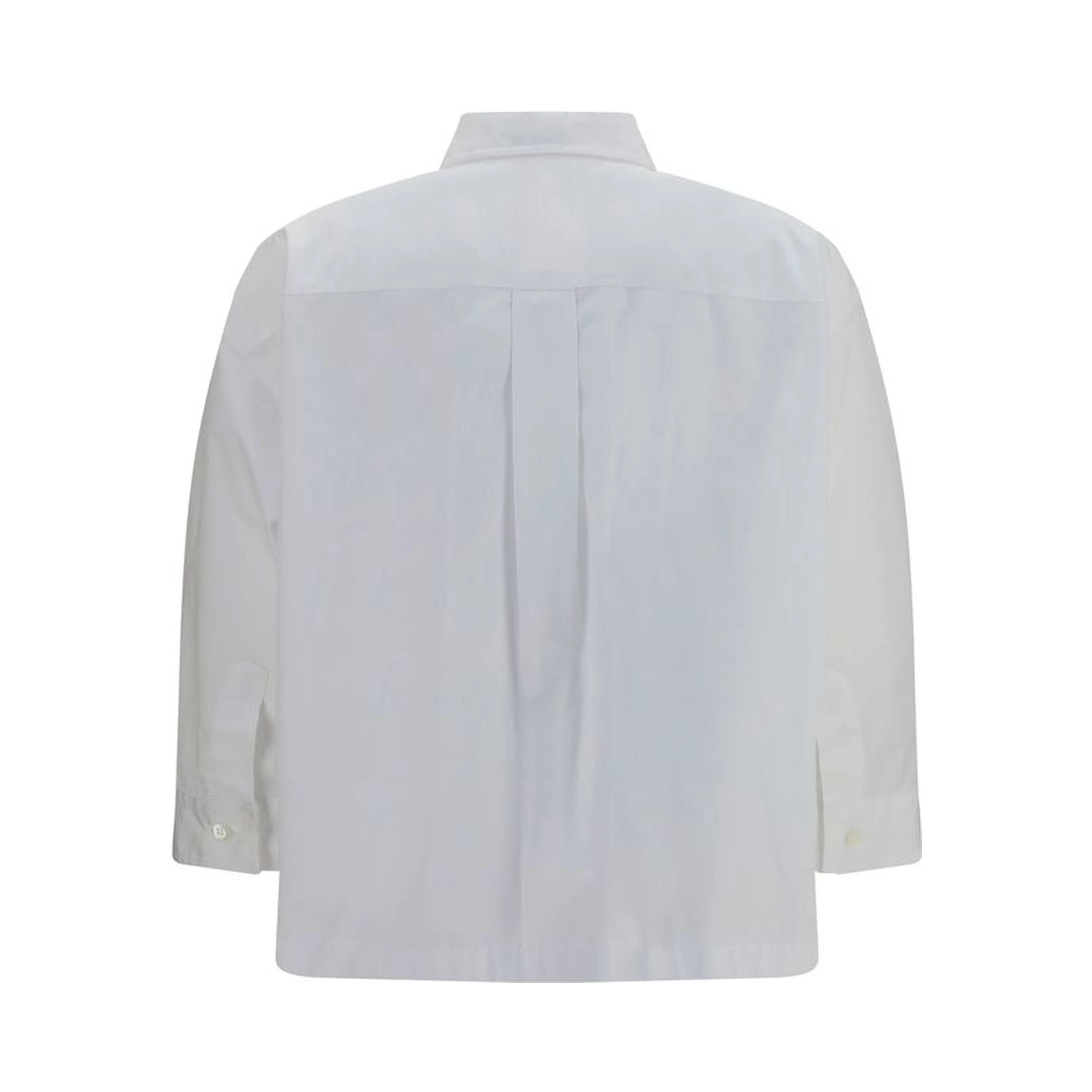White Cotton Dress Shirt
