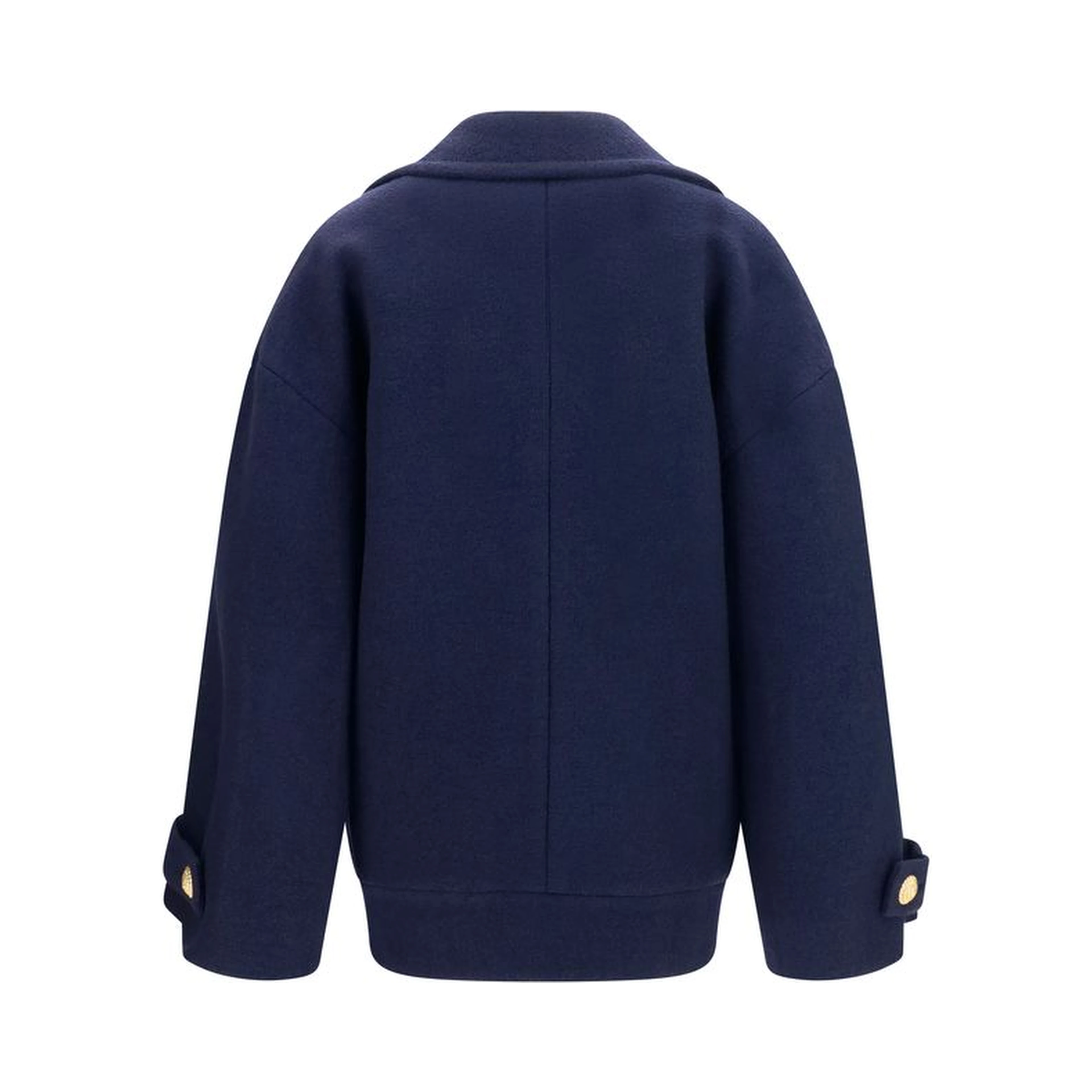 Blue Wool Oves Aries Coat