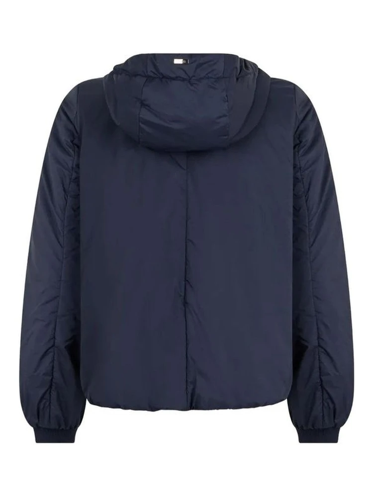 Blue Polyamide Full-Length Jacket alternative