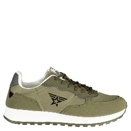 Verde Polyurethane Uomo Sneaker