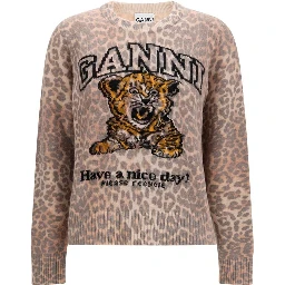 Beige Wool Oves Aries Sweatshirt