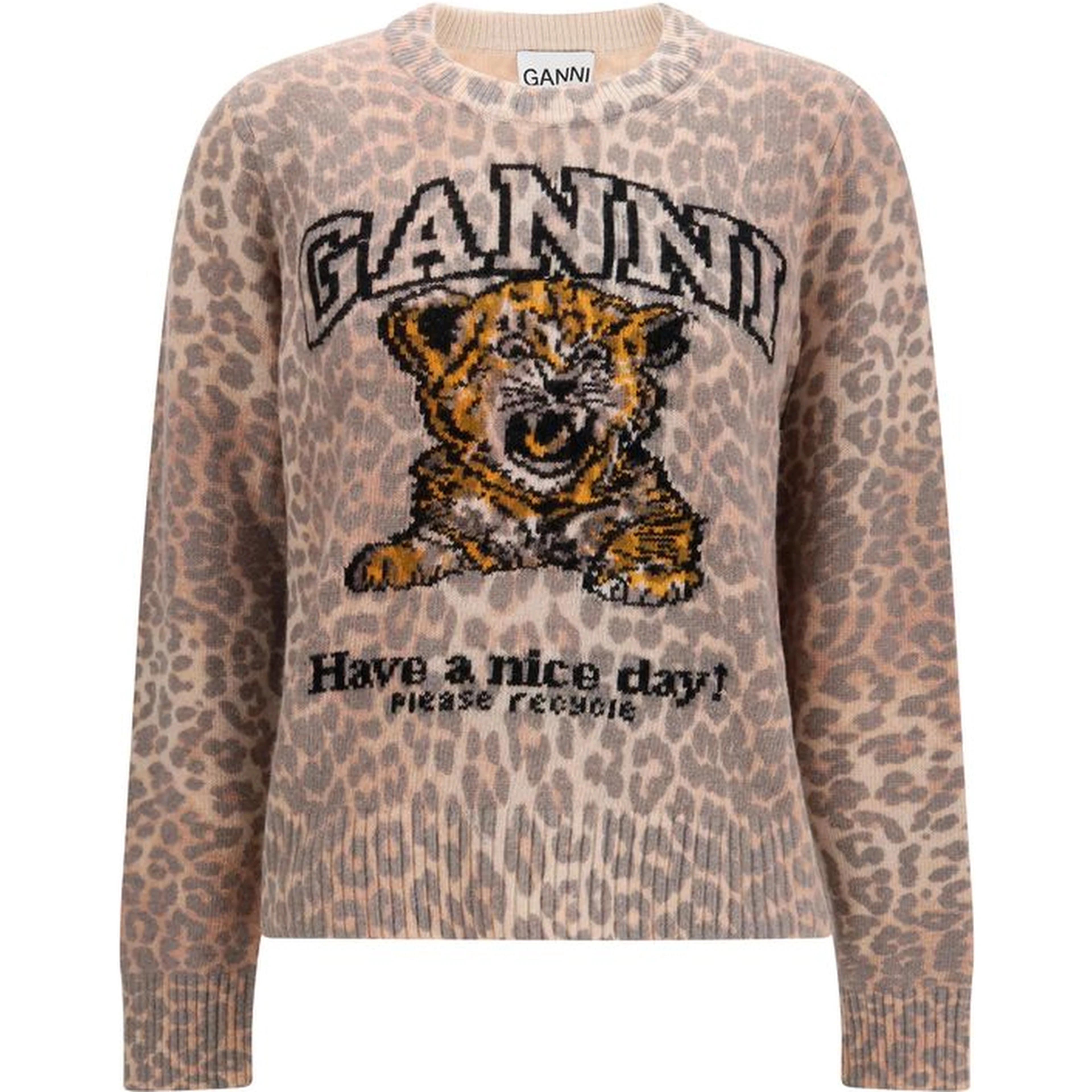 Beige Wool Oves Aries Sweatshirt