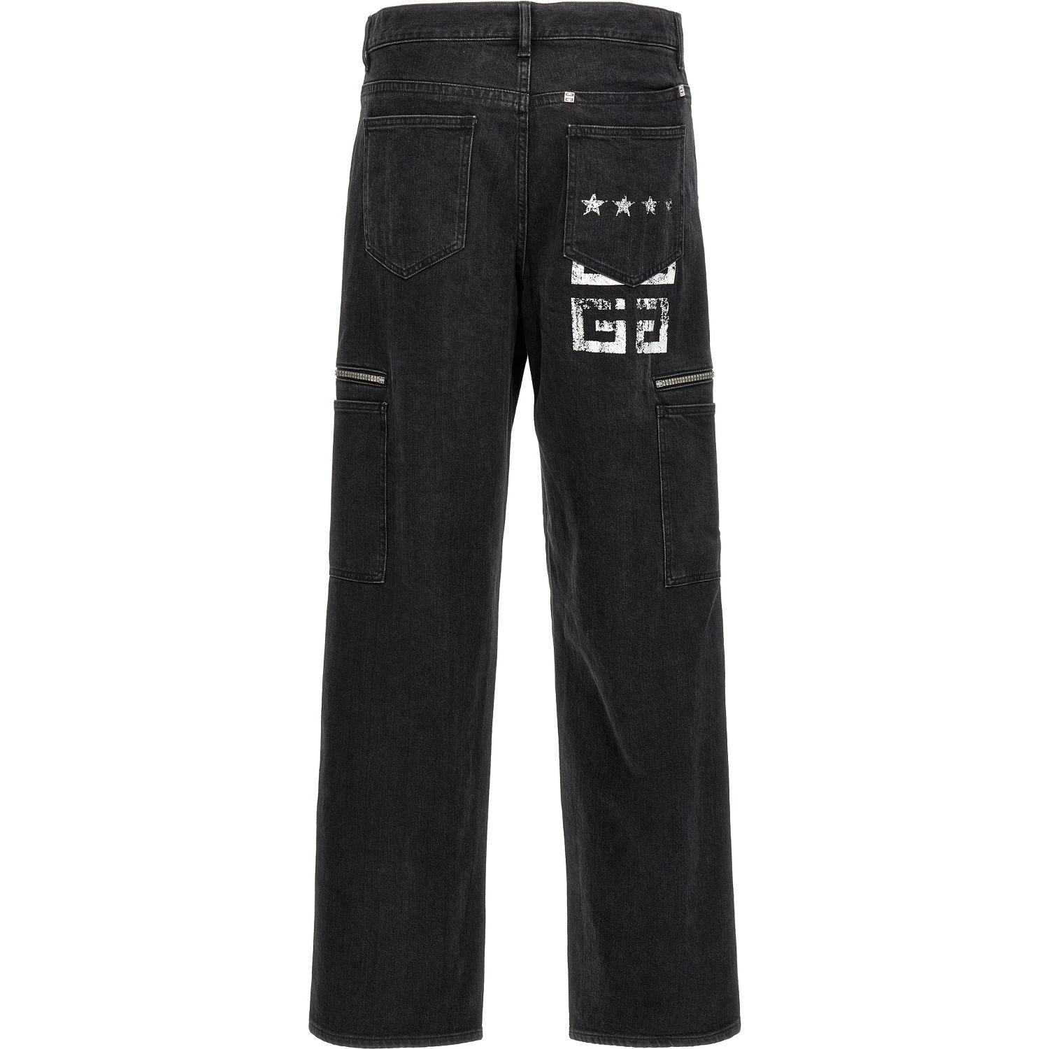 Black Cotton Jeans Denim