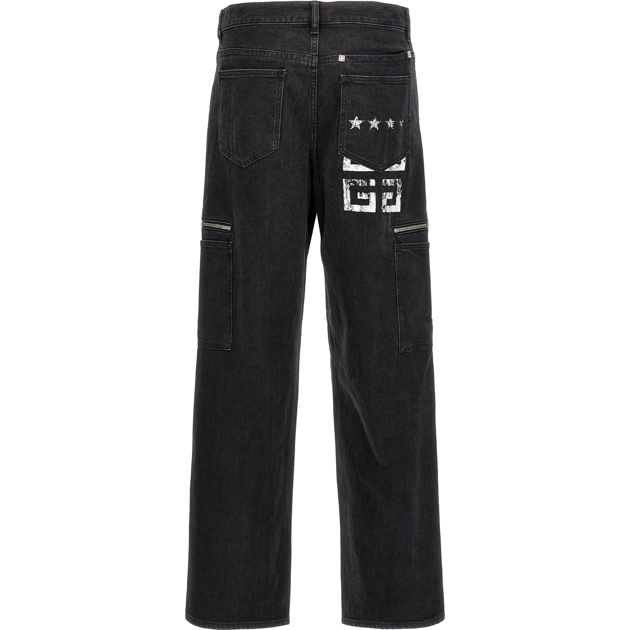 Black Cotton Jeans Denim
