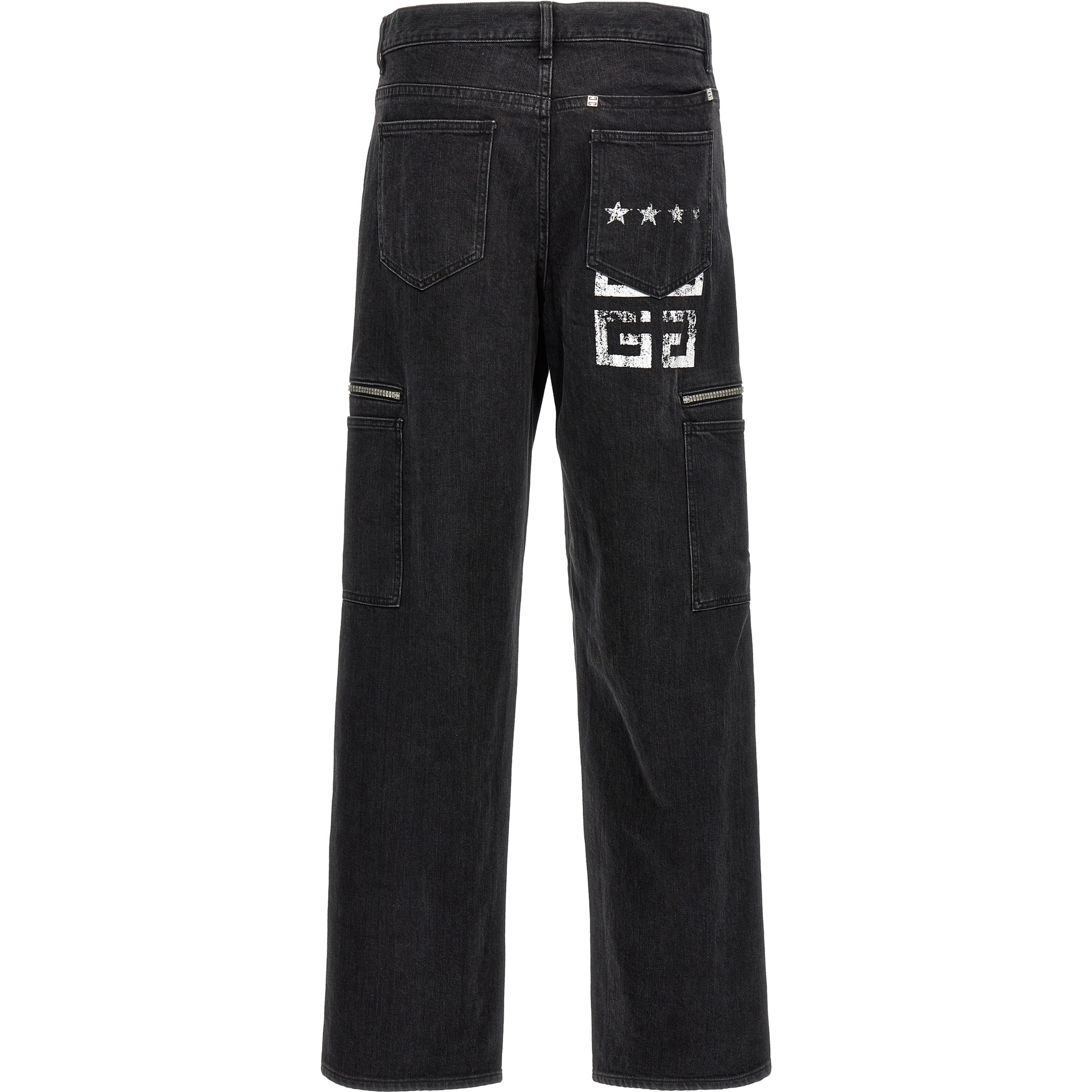 Black Cotton Jeans Denim
