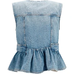 Blue Cotton Denim Jacket