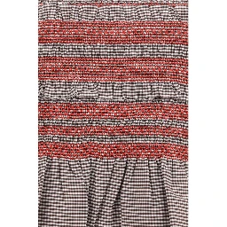 Brown Cotton Sleeveles T-Shirt