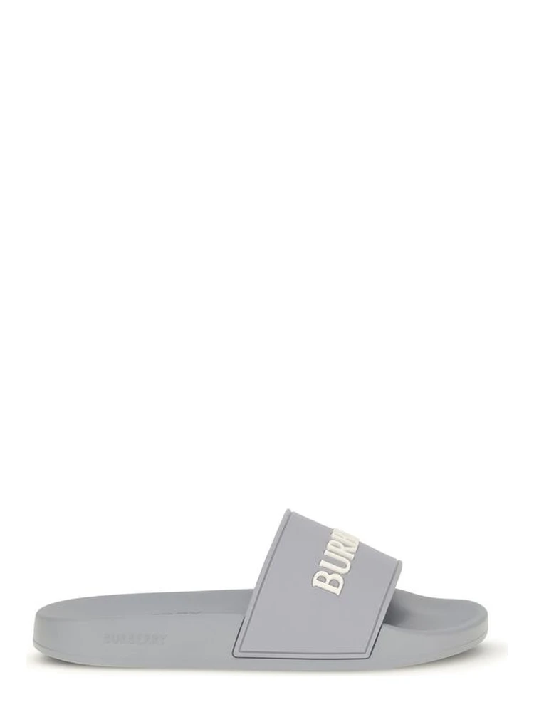 Gray Rubber Slides