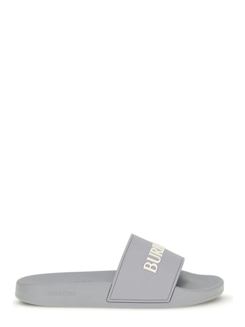 Gray Rubber Slides