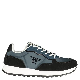 Blue Polyurethane Men's Sneaker