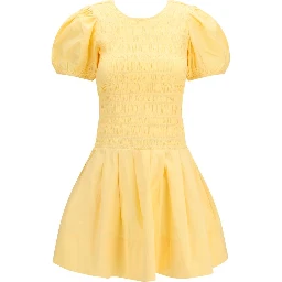Bicolor Cotton Casual Dress