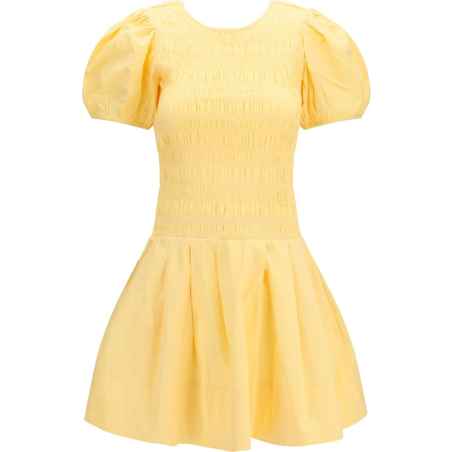 Bicolor Cotton Casual Dress