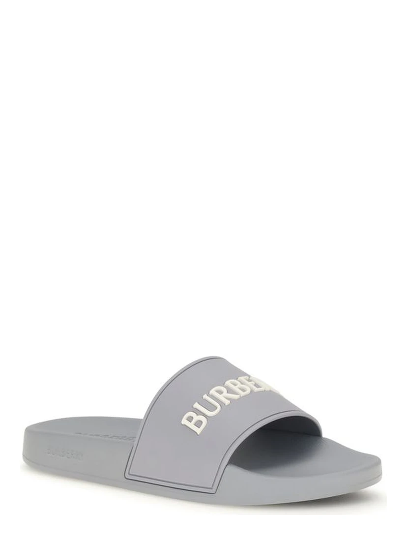 Gray Rubber Slides