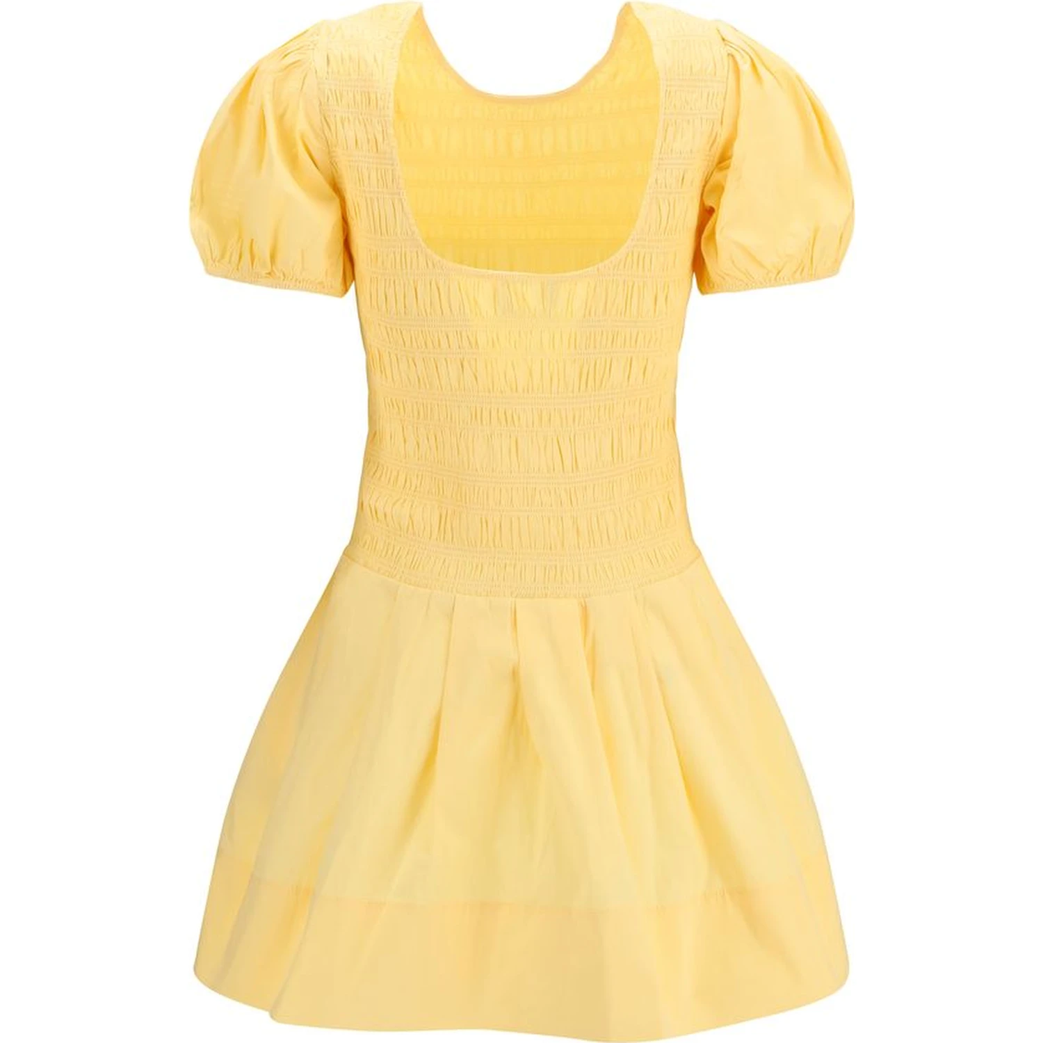 Bicolor Cotton Casual Dress