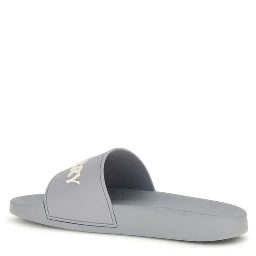 Gray Rubber Slides