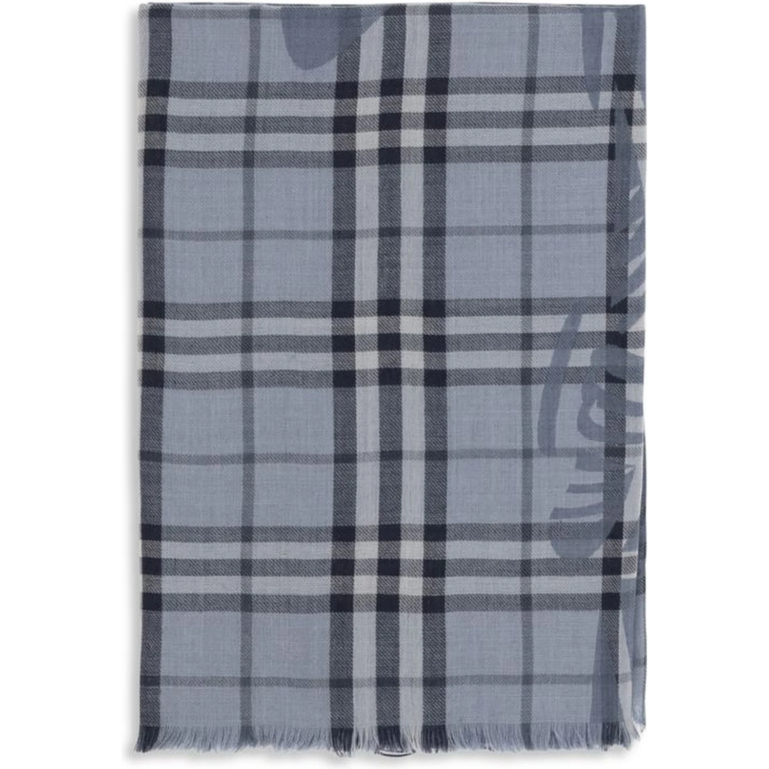 Blue Wool Oves Aries Foulard