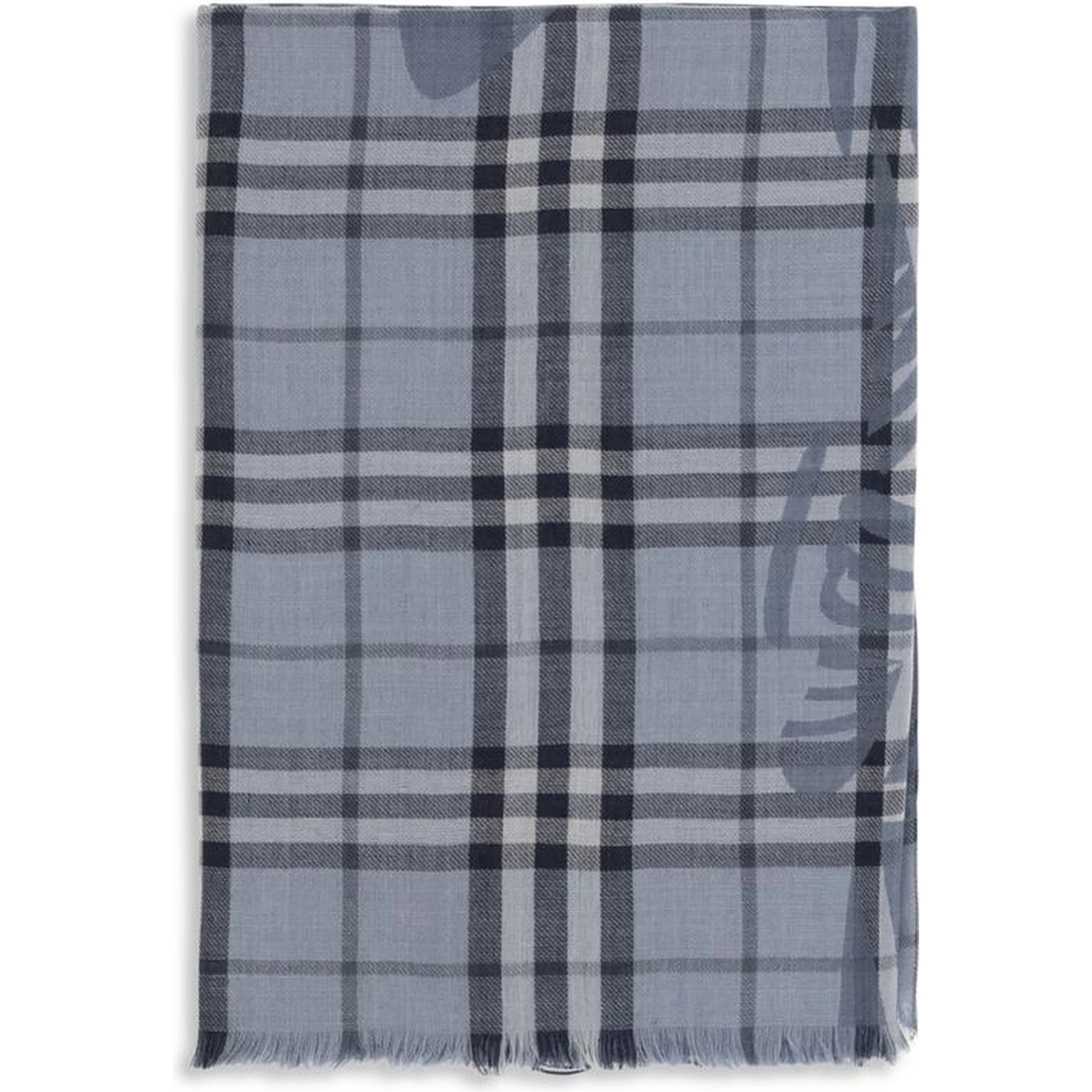 Blue Wool Oves Aries Foulard