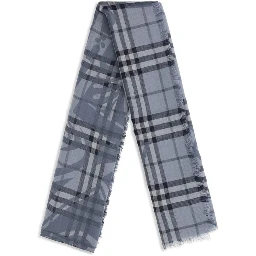 Blue Wool Oves Aries Foulard