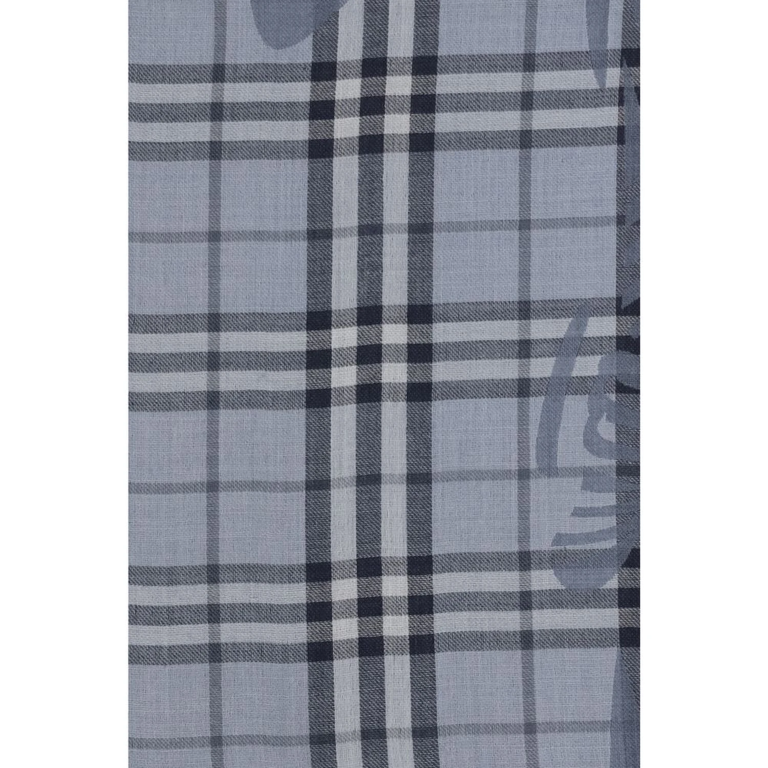 Blue Wool Oves Aries Foulard