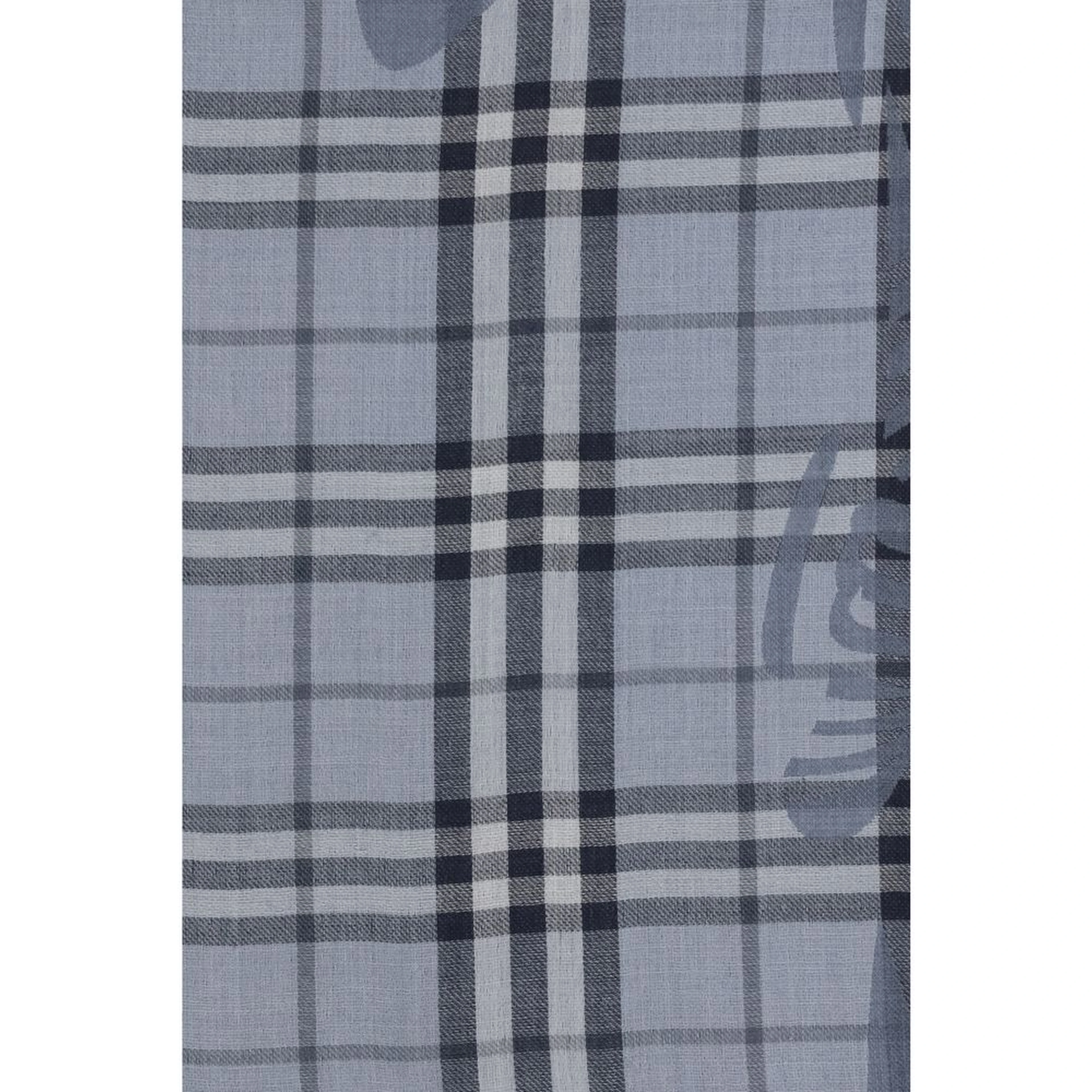 Blue Wool Oves Aries Foulard