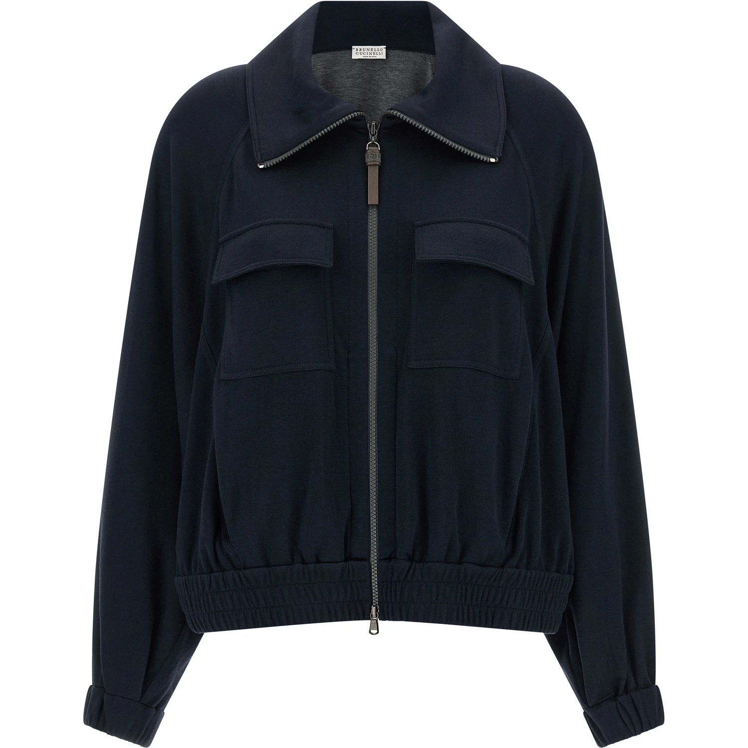 Blue Cotton Bomber