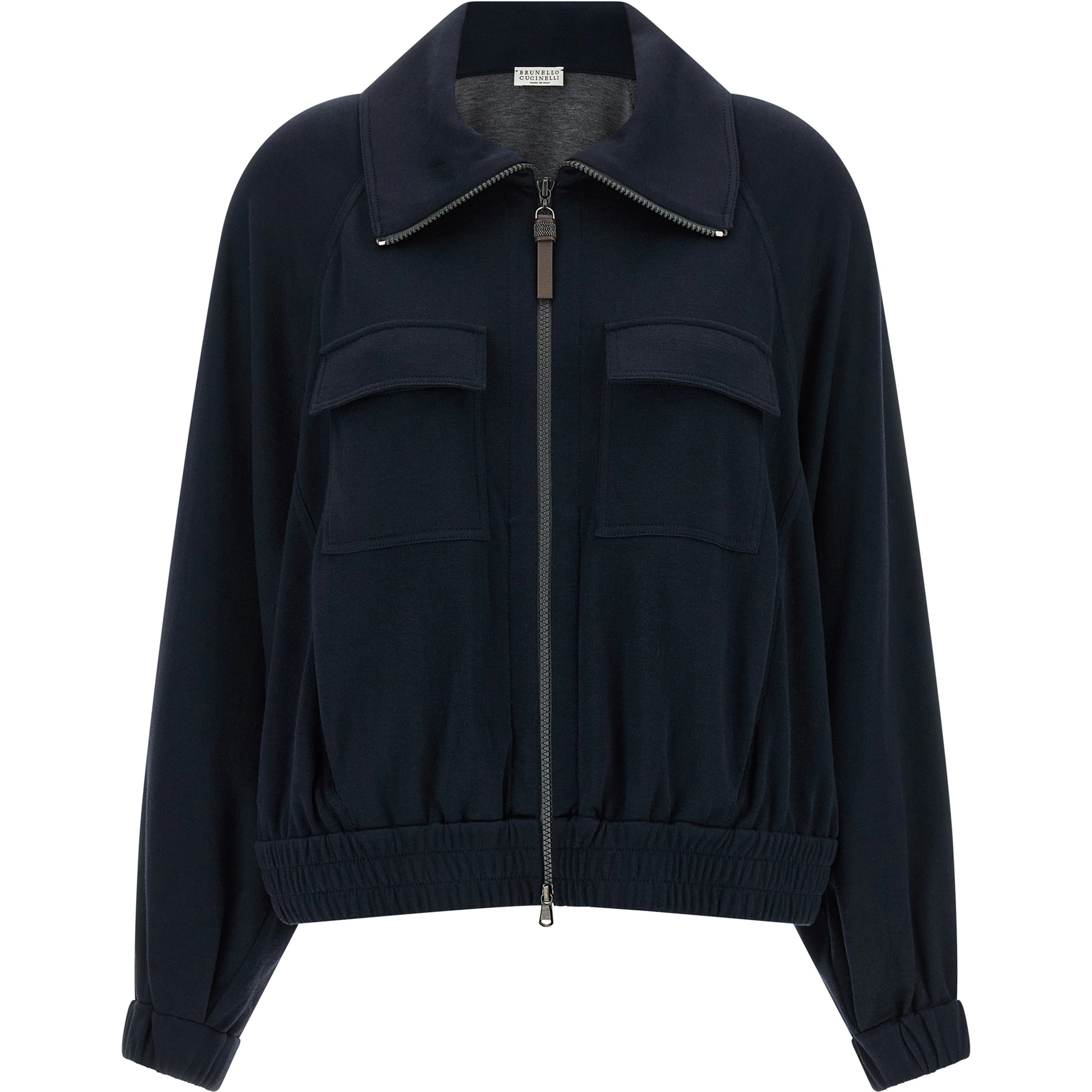 Blue Cotton Bomber