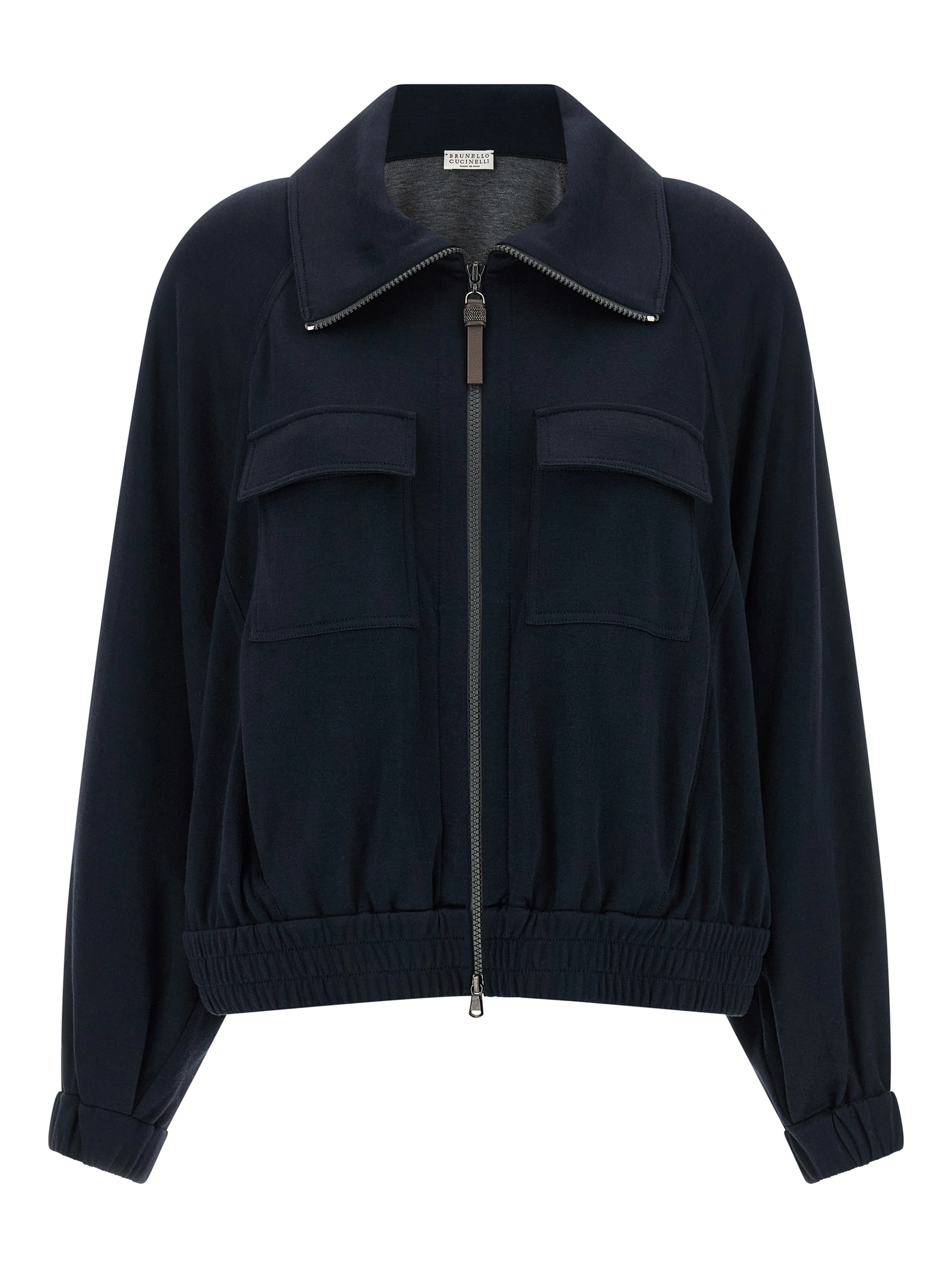 Blue Cotton Bomber