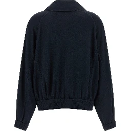 Blue Cotton Bomber