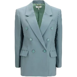 Bicolor Wool Oves Aries Blazer